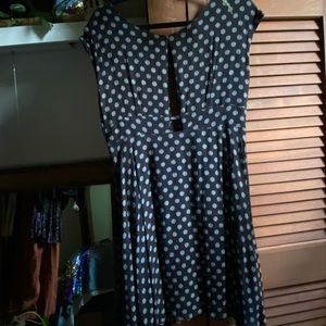 Free People short keyhole dress